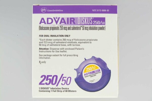 MSDS | ADVAIR DISKUS, DSK W/DEVICE 250-50MCG 60DOSE (1/EA)